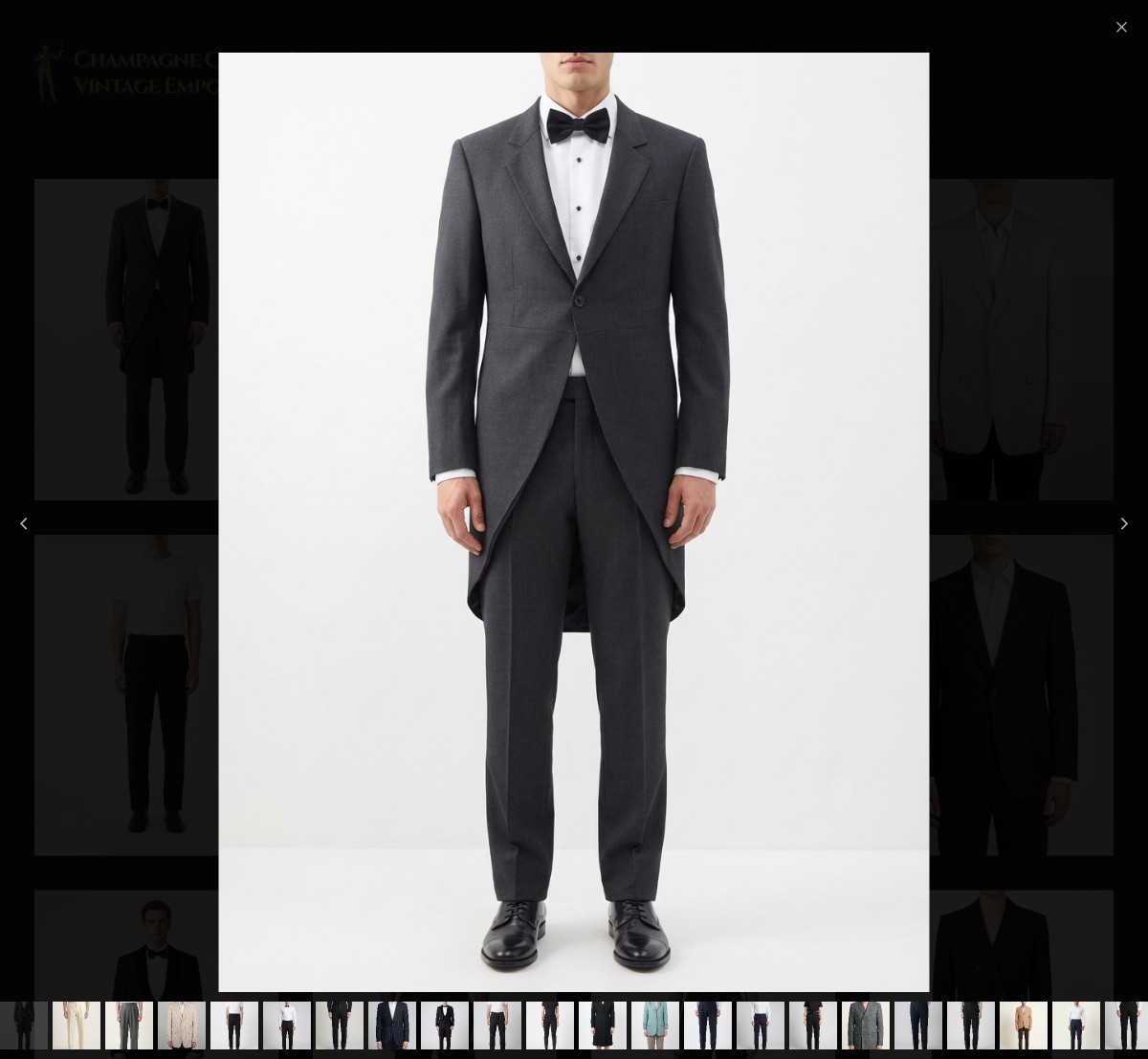 AI try-on detail view from the R&D prototype