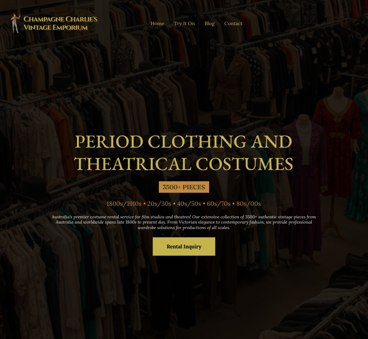 R&D prototype — garment collection browser